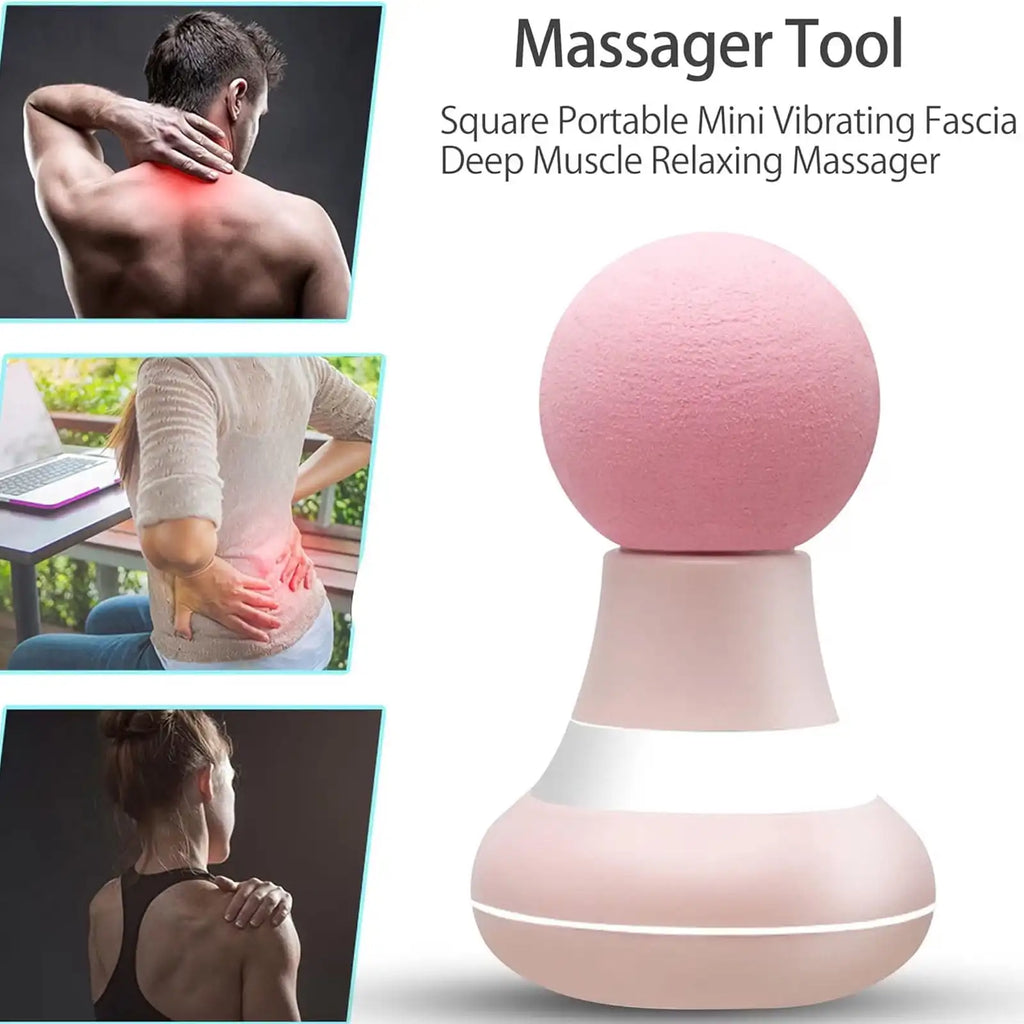 Pink Mini Deep Tissue Massage Gun
