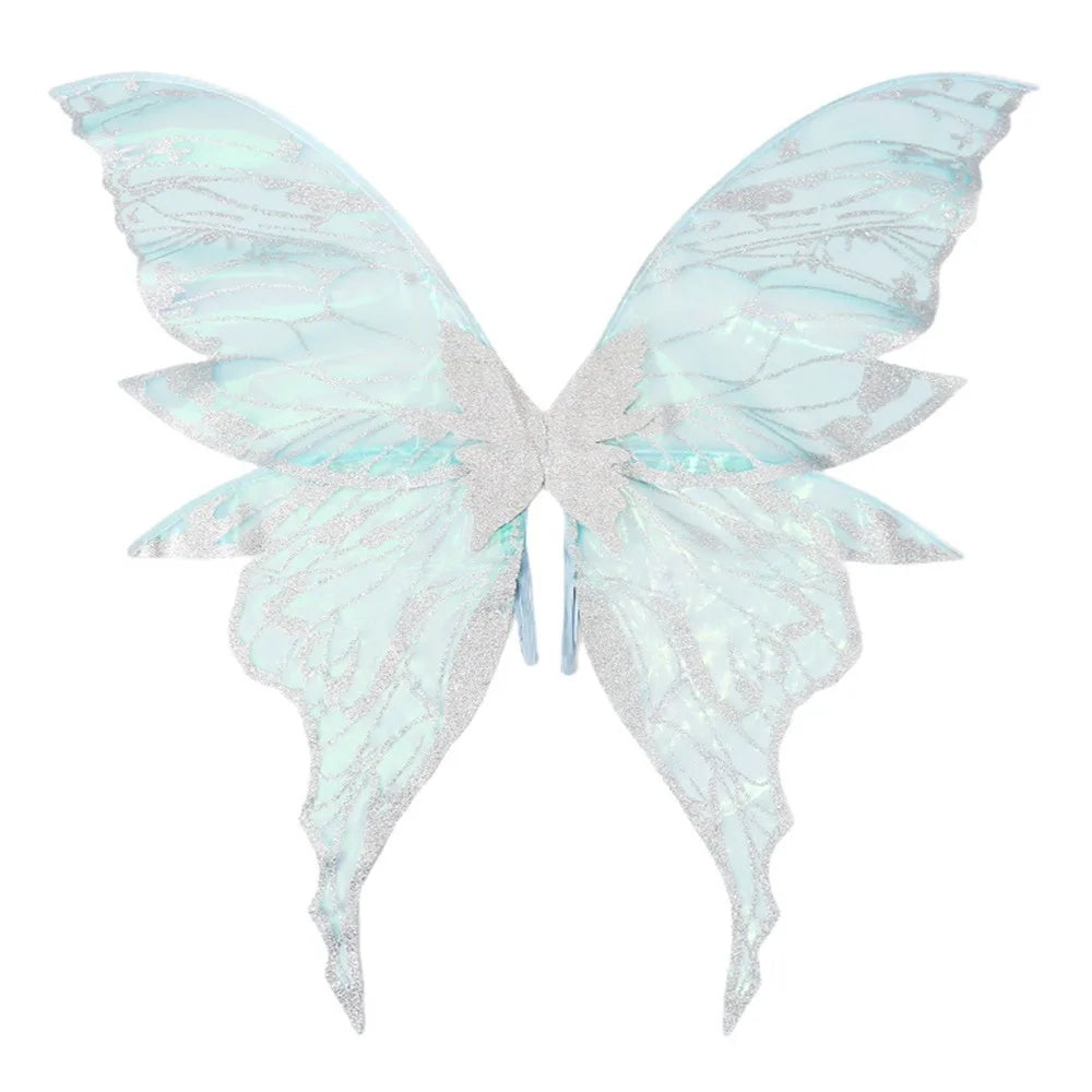 Adults Fairy Wings Girls Sparkling Angel Wings  Costume Wings for Halloween Costume Dress up Party Favor Christmas Gift