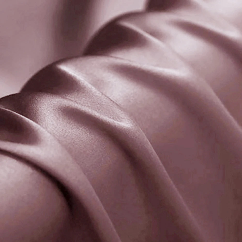 CISULI Pure Silk Stretch Satin Fabric,16momme,Width 140cm,Silk Lycra,Shirt and Dress Cloth Material