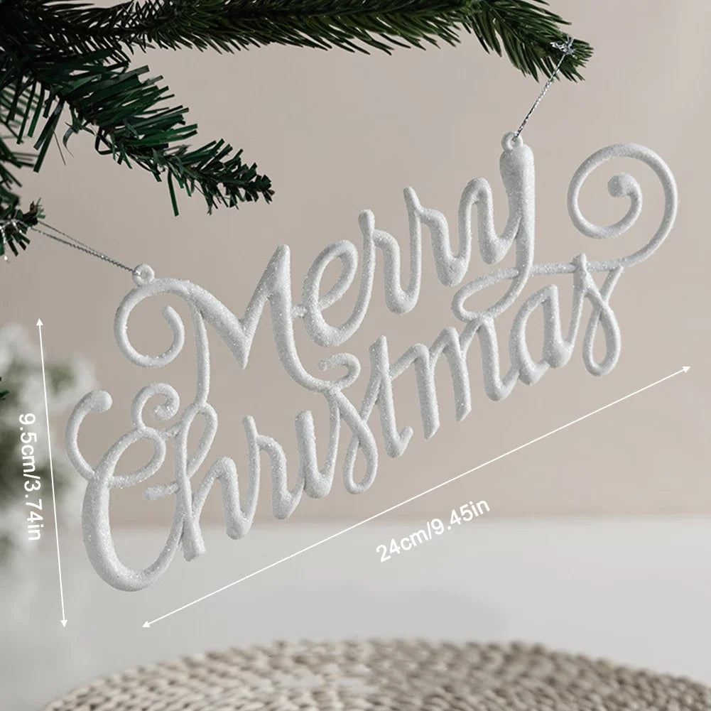Durable Christmas Tree Pendant Home Decor Christmas Scene Arrangement Decorative Supplies Multi Style Christmas Tree Accessory