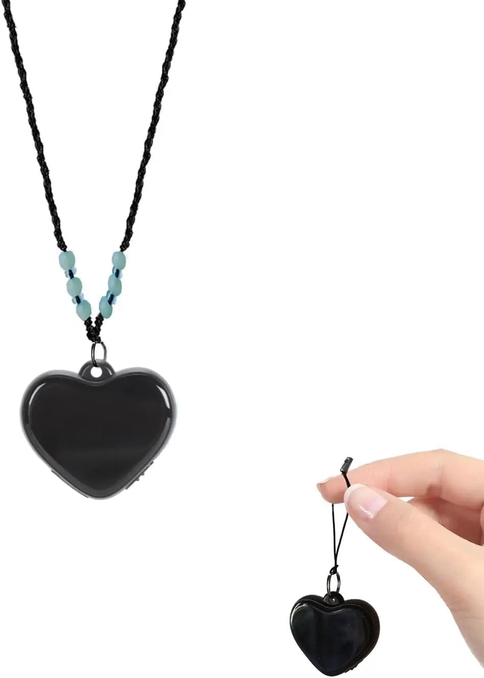 Heart Shape Voice Activated Recorder Timing Micro Recording