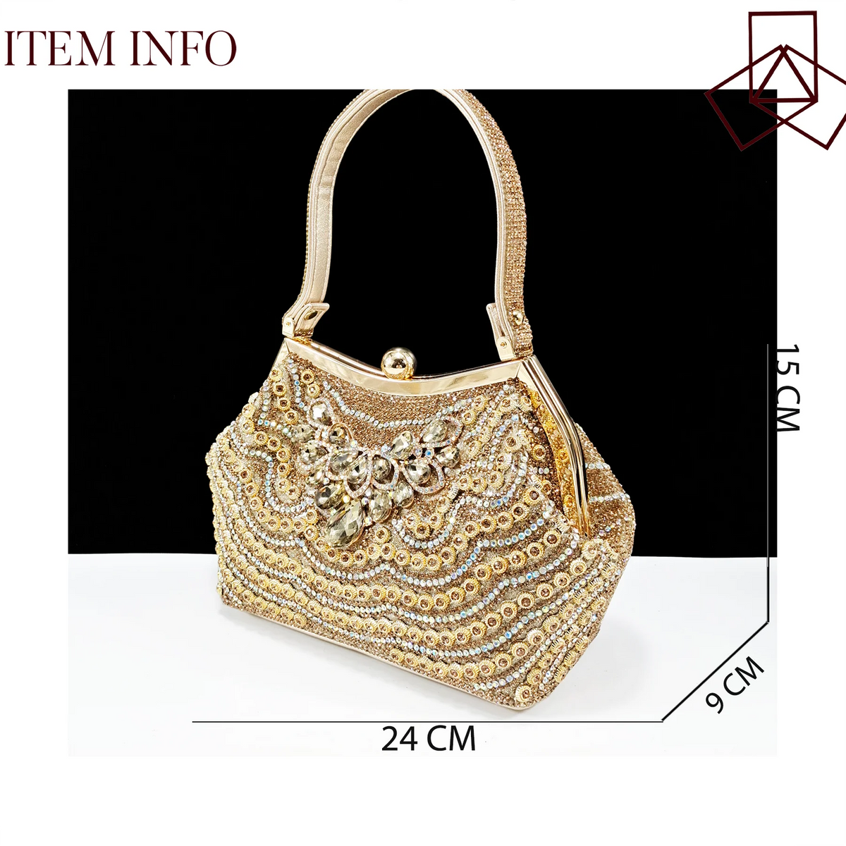 Queen Yan INS Full Rhinestone Comfortable high heel shoes
