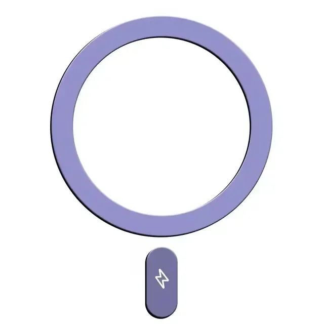 1-5Pcs Universal Metal Plate Ring for Magsafe Magnetic Wireless Charger Iron Sheet Sticker Car Phone Holder for IPhone 14 15 16