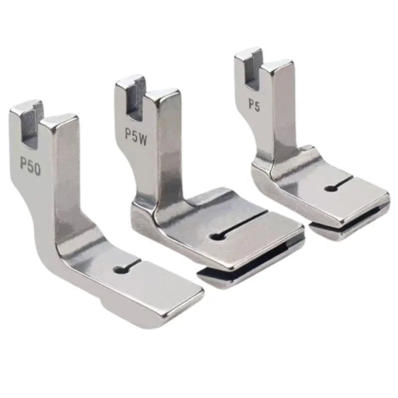 Industrial Sewing Machine Presser Foot Folds Maker P5 P50 P5W Pleated Presser for Thick Material Sewing Machine Accessories