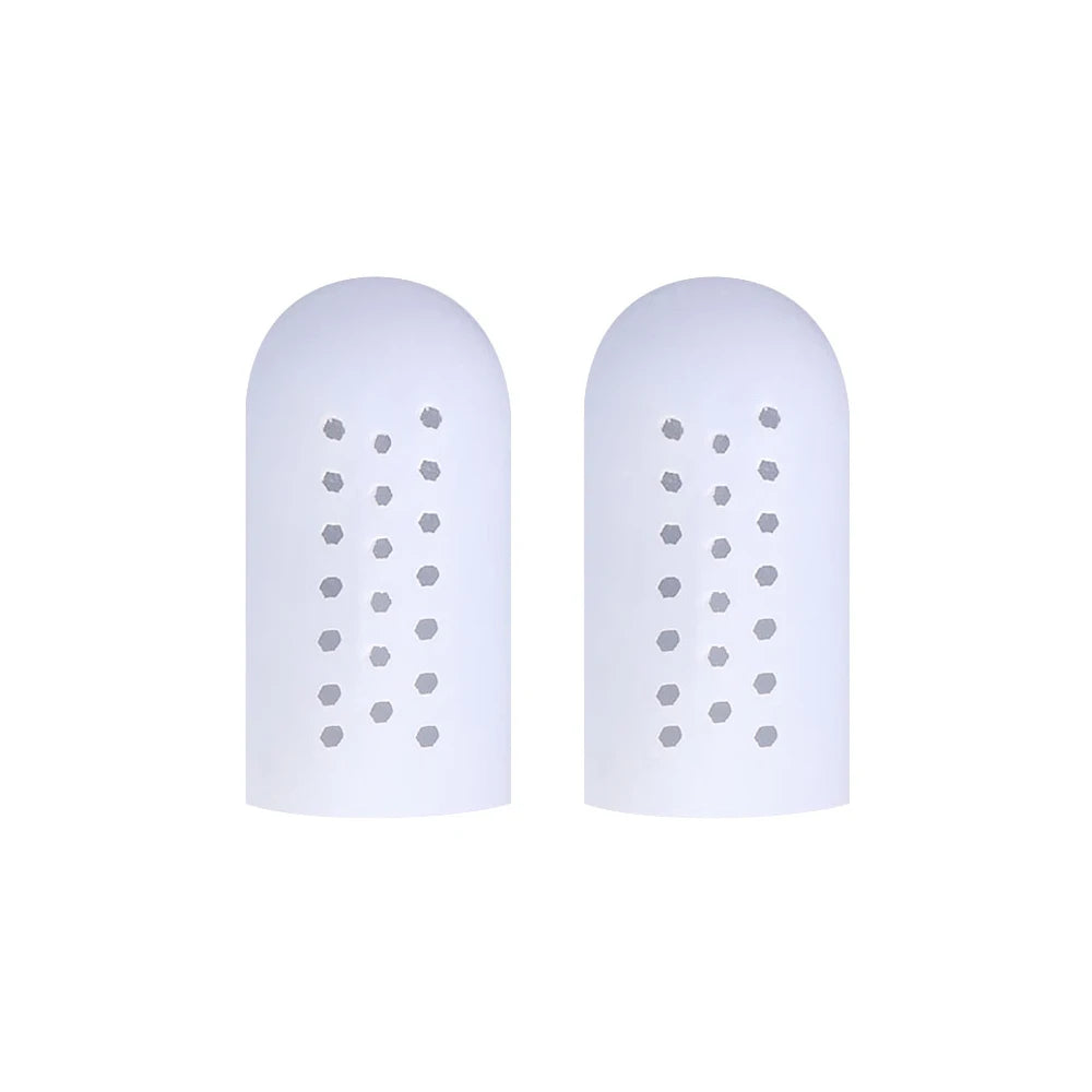 Pexmen 2Pcs/Pair Gel Toe Protectors Toe Caps Sleeve Prevent Blister Callus and Corn Relief Pain from Ingrown Toenails