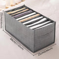 Closets Clothes Organizer Foldable Clothing Jeans Storage Box Closet Drawer Organiser for Pants Jeans T Shirt Underwear Leggings