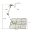 Clear Acrylic Action Figure Stand Assembly Display Holder Base