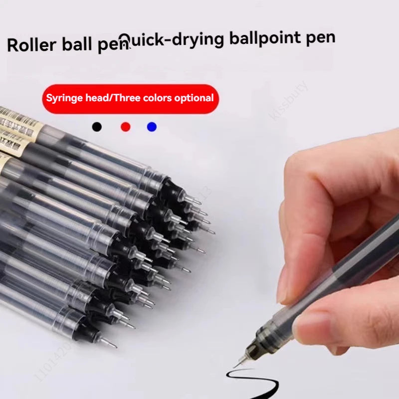 Ballpoint Gel Pens, 0.5mm Black and Blue