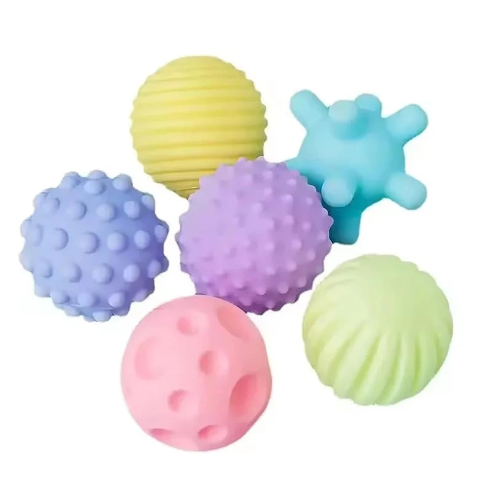 Textured Multi Ball Set Develop Tactile Senses Toy Baby