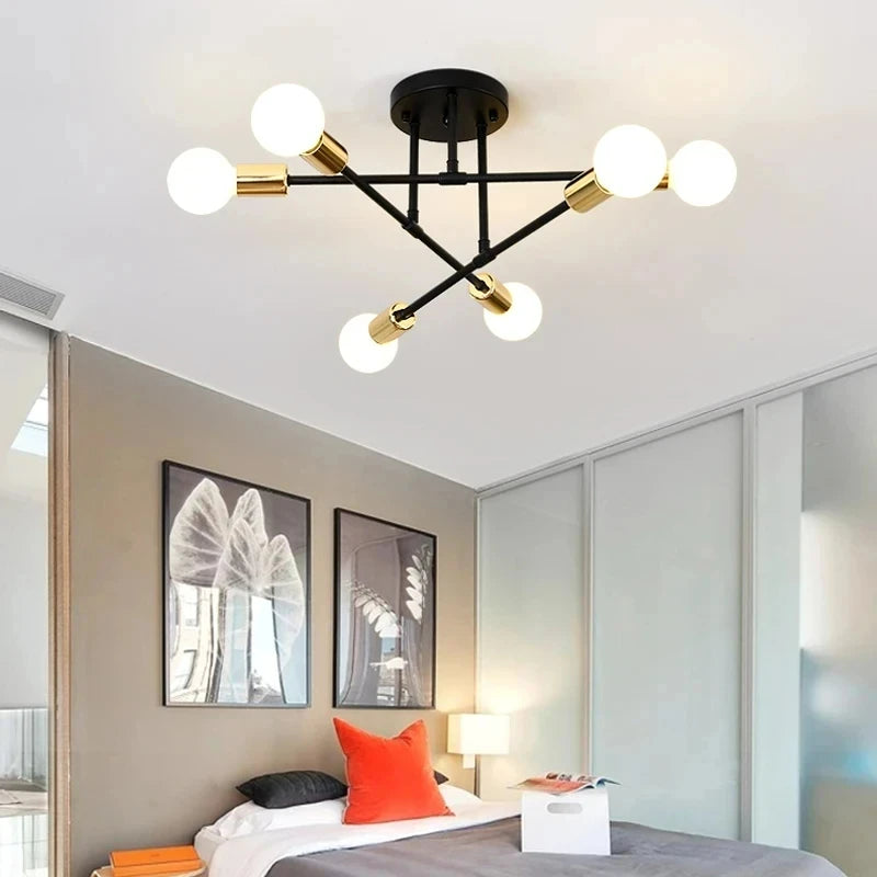 Nordic Minimalist Pendant Light Ceiling Lamp LED Chandelier Suitable