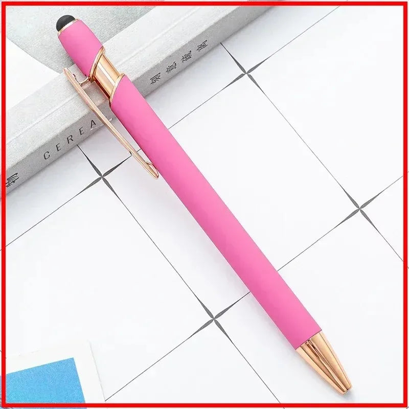 20-200 Pens Metal Ballpoint Pen Touch Screen Pen Office School