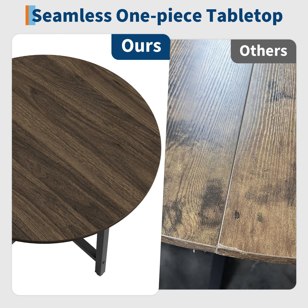 31.5/47.2 Inch Round Dining Table For 2-4