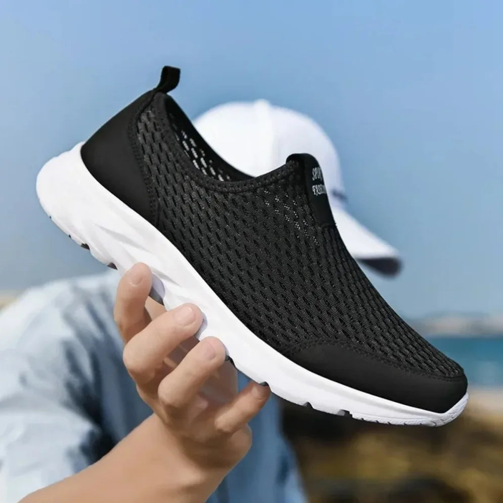 Shoes Men Loafers Light Walking Breathable Summer Comfortable Casual