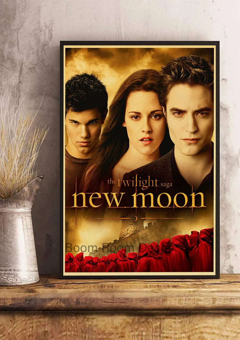 Film TV Movie Twilight Vintage Posters Wall Bedroom Painting Nostalgia Decor Aesthetic Cartoon Art Gift Print Art Wall Paintings