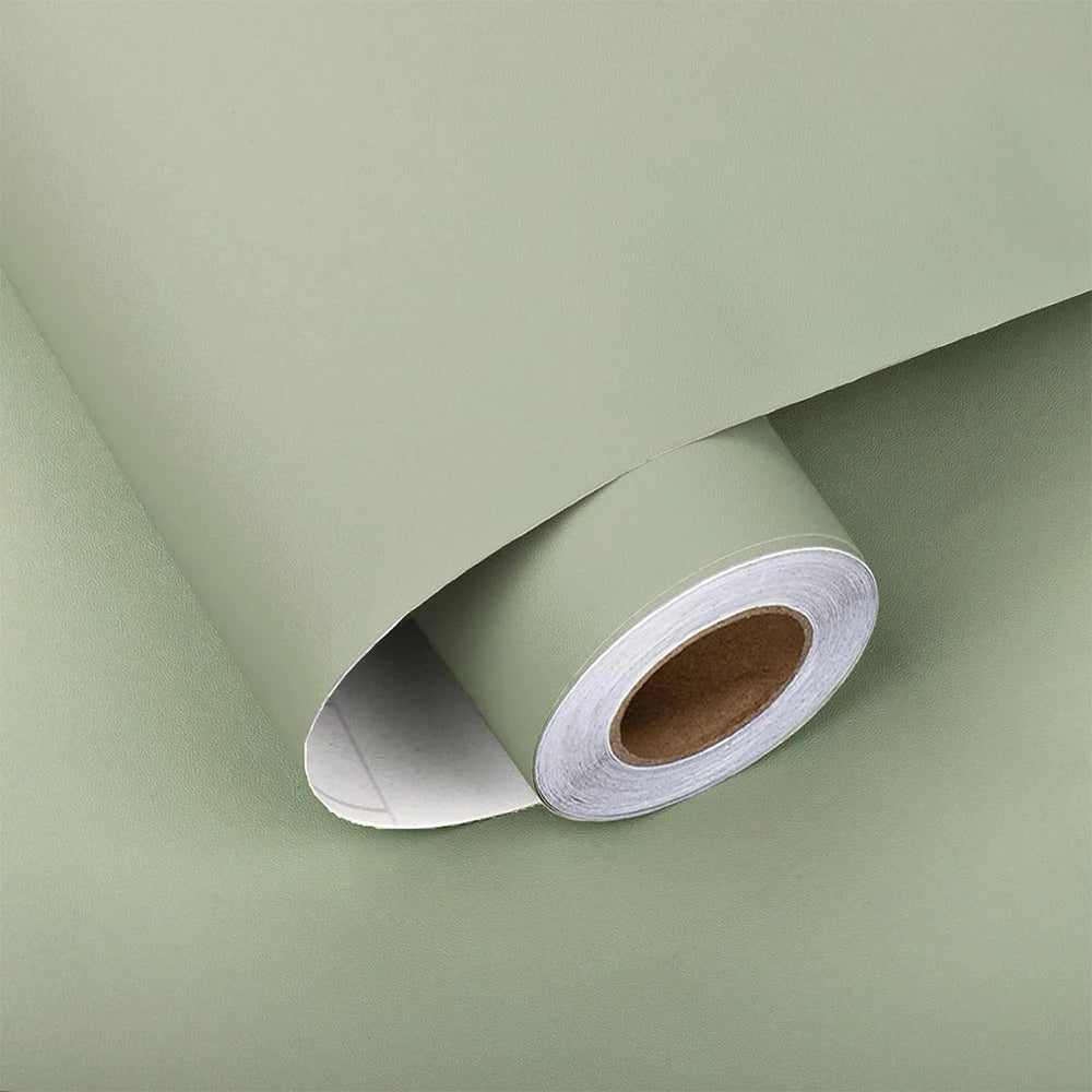 Matte PVC Waterproof DIY Self Adhesive Vinyl Wallpaper Kitchen Cabinet Desktop Contact Paper Wall Sticker Home Decor Wall in Rol