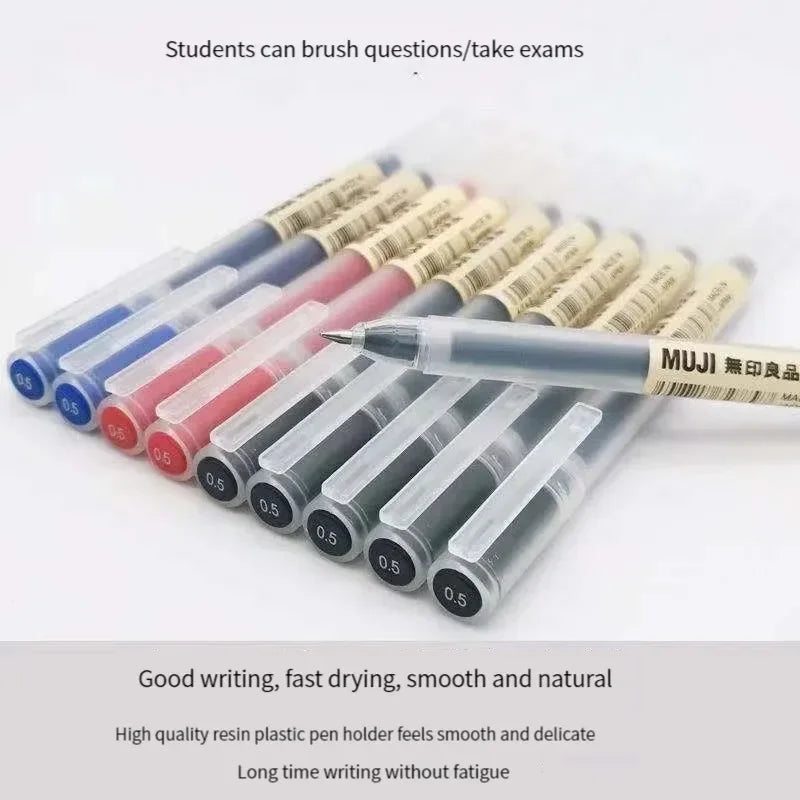 Japanese Gel Pen Set 0.38mm & 0.5mm