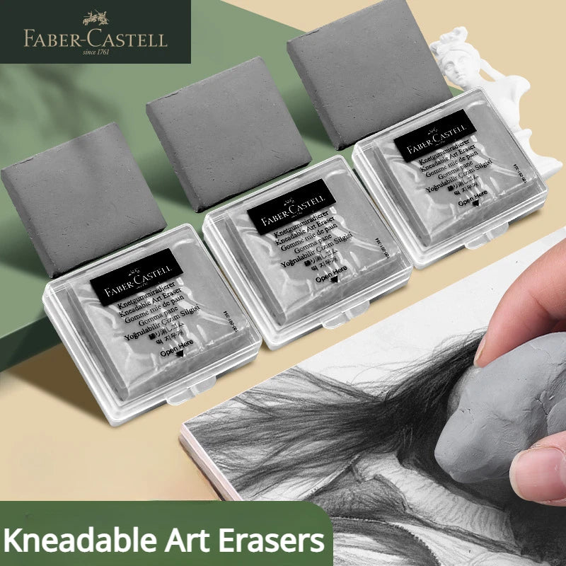 1Pc Faber-Castell Drawing Art Kneaded Erasers for Correcting