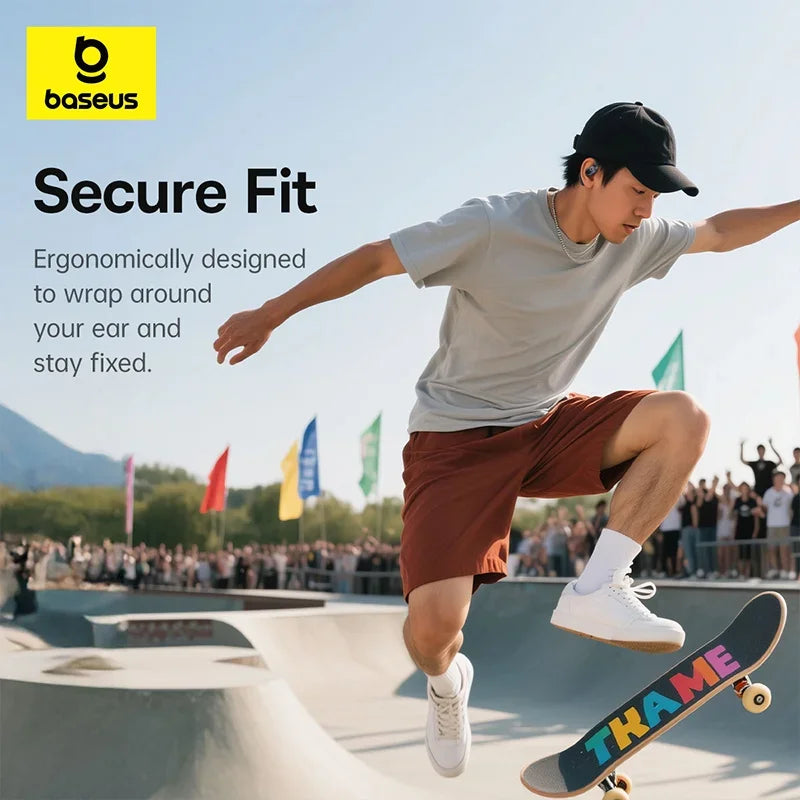Baseus Eli 2i Fit Open-Ear Earphones True Wireless Bluetooth 6.0