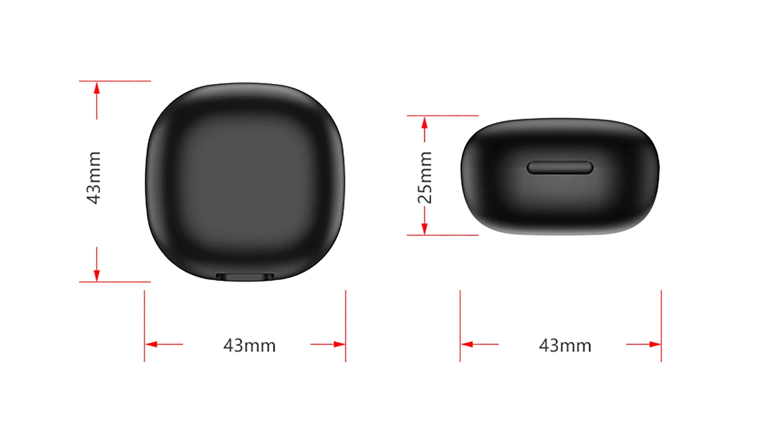 Charging Case For Smart Ring Charging Box Cradle Dock For R09 R08 R02 R03 R04 R05 R06 Smart Ring Wireless Charger Case