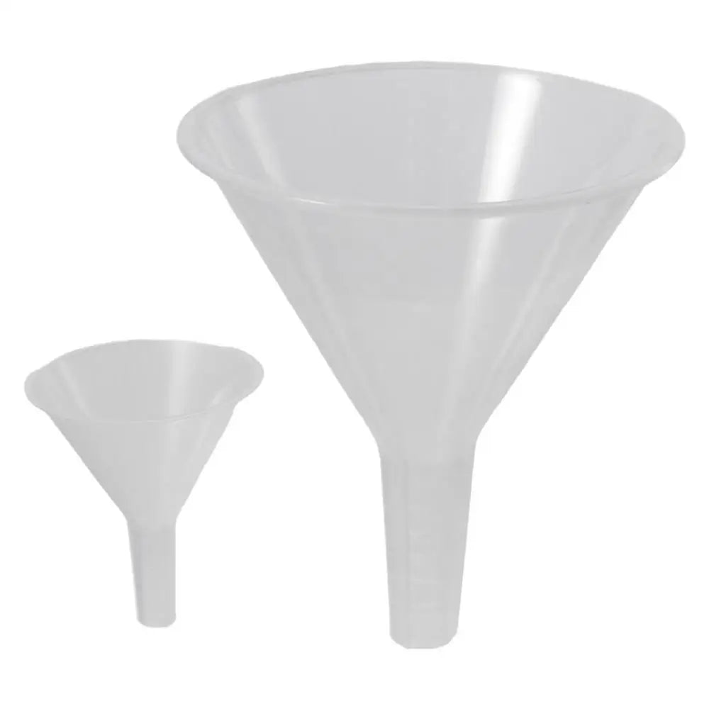 Clear Plastic Funnel Set