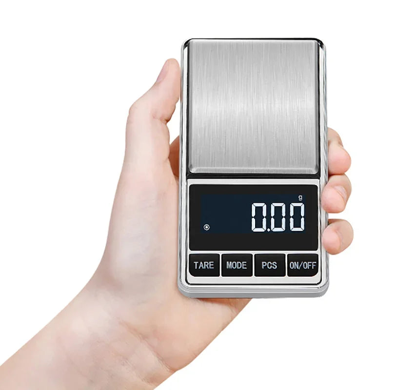 Electronic Pocket Jewelry Scale Balance Gram 0.01/0.1g Accuracy for Gold Precision Mini Pocket Scale Smart Kitchen Weight Scales