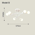 Nordic Minimalist Pendant Light Ceiling Lamp LED Chandelier Suitable