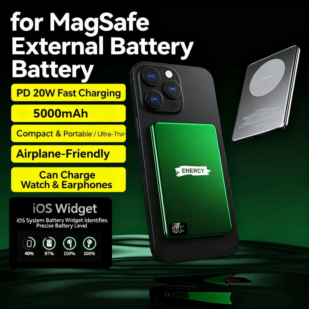 Original alloy Qi2 Powerbank for magsafe external auxiliary battery magnetic Power banks wireless charger for iPhone Airpods Pro