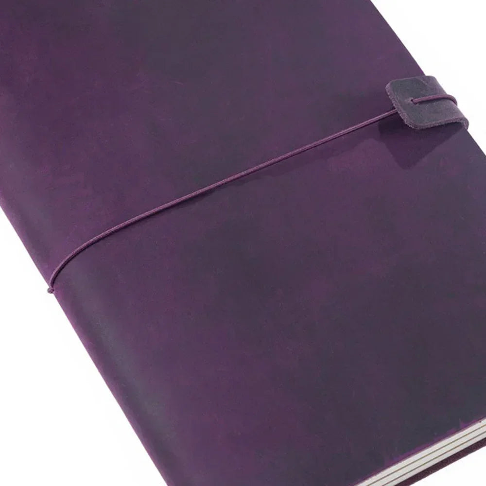 Moterm 100% Genuine Leather Notebook Handmade Vintage Cowhide Diary