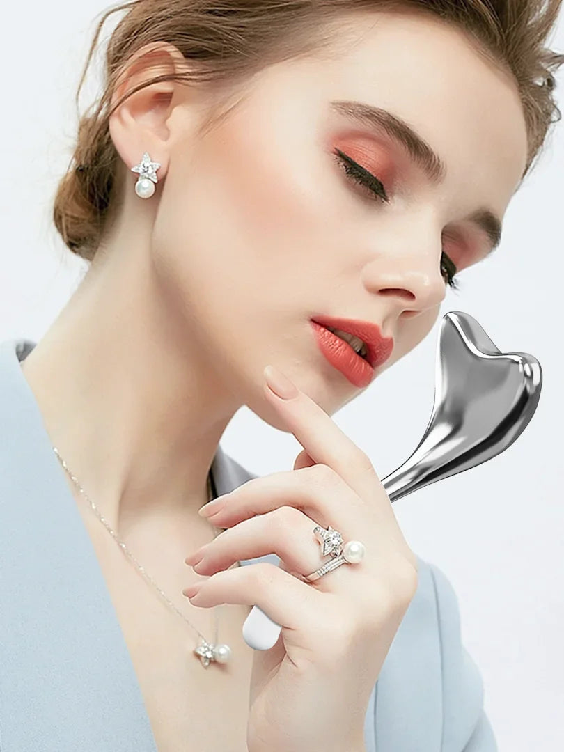 Ice Globes Facial Skin Care Tools for Women Face Eyes, Stainless Steel Face Beauty Cryo Sticks for Girls Ladies