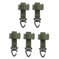 Multi-purpose Nylon Gloves Hook Work Gloves Safety Clip Outdoor