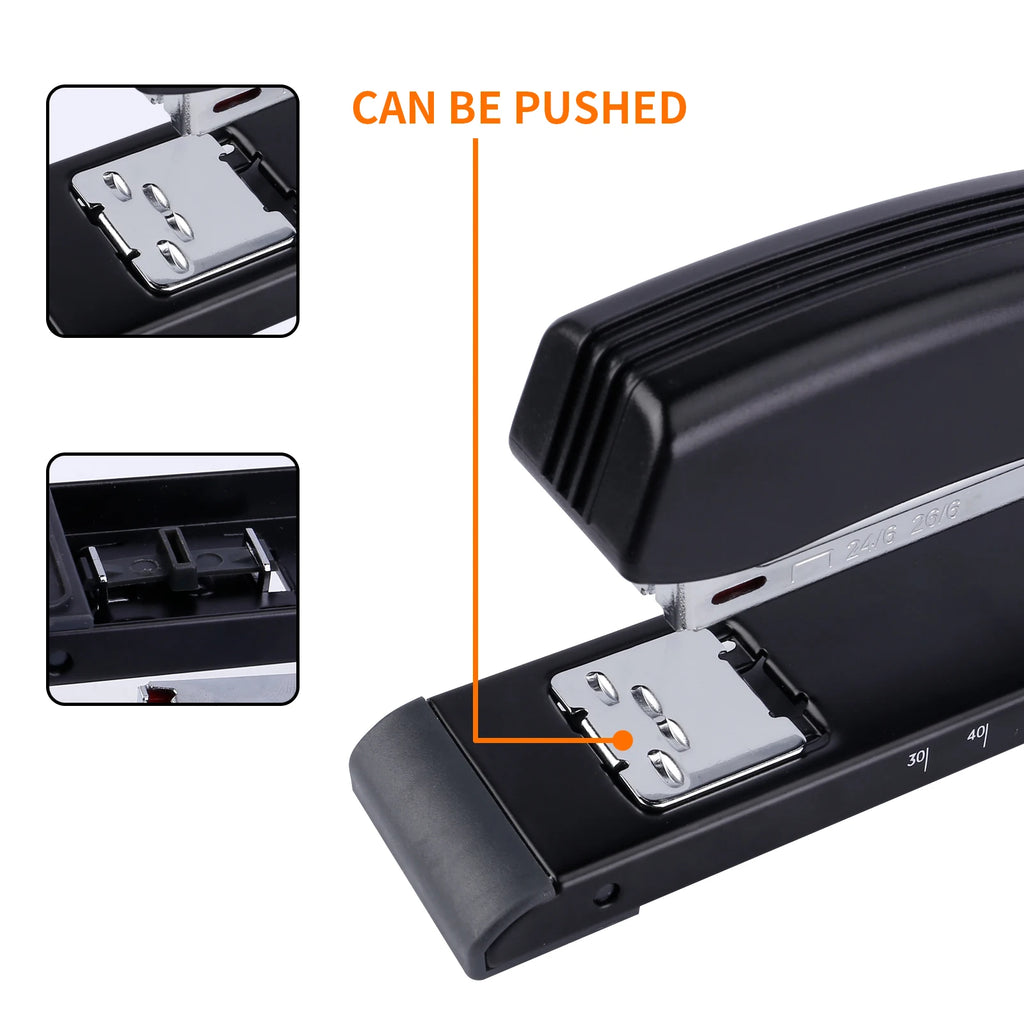 Eagle LONG-ARM Stapler With Built-in Ruler &amp; Adjustable Paper