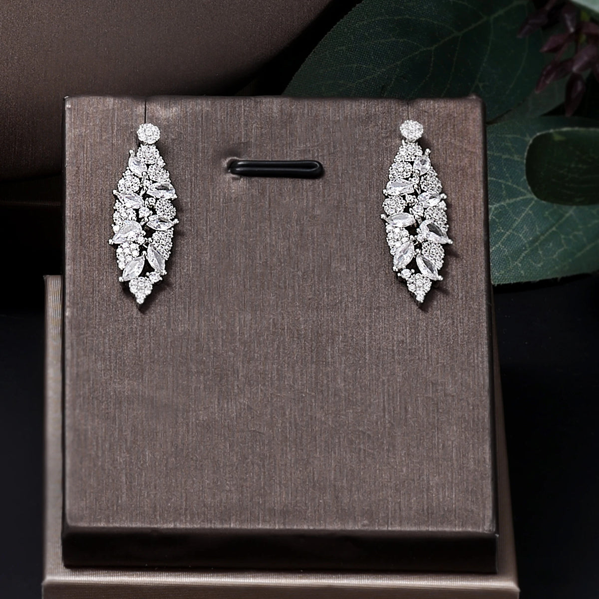 Best Selling 4-Piece Bridal Wedding Jewelry Set Fashion Saudi
