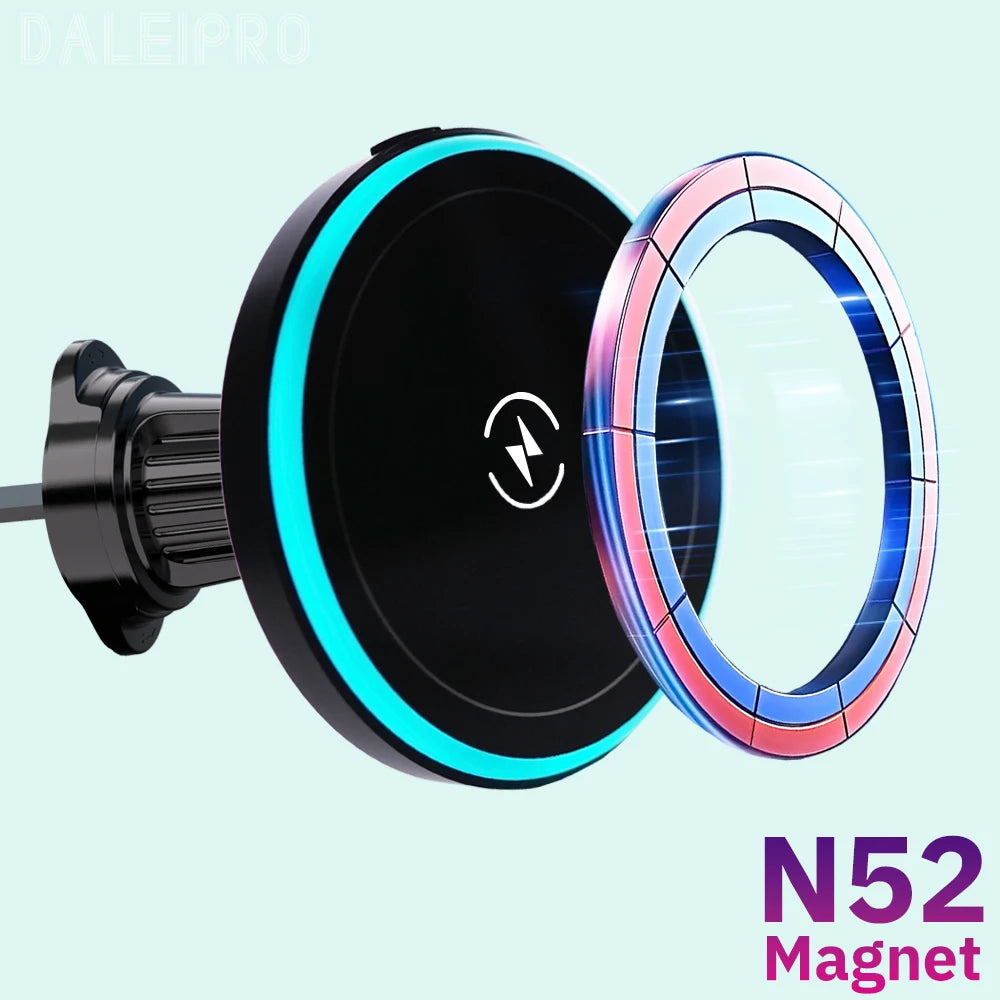 For 2024 2025 Leapmotor C10 Car Phone Holder Screen Fixed Clip Wireless Charger Phone Mount Qi Phone Charger Mounts Accessories
