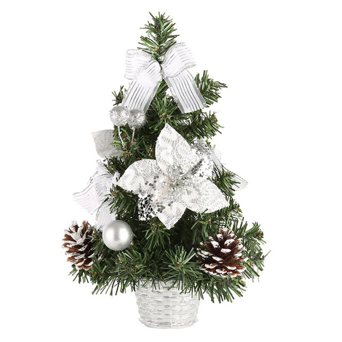 Mini Tabletop Christmas Tree Home Christmas Small Desktop Decoration Party Ornament Family Christmas Gift Tabletop Ornament