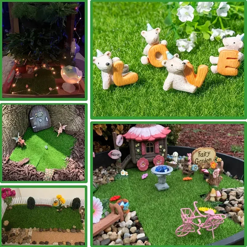 Of fairy garden grass