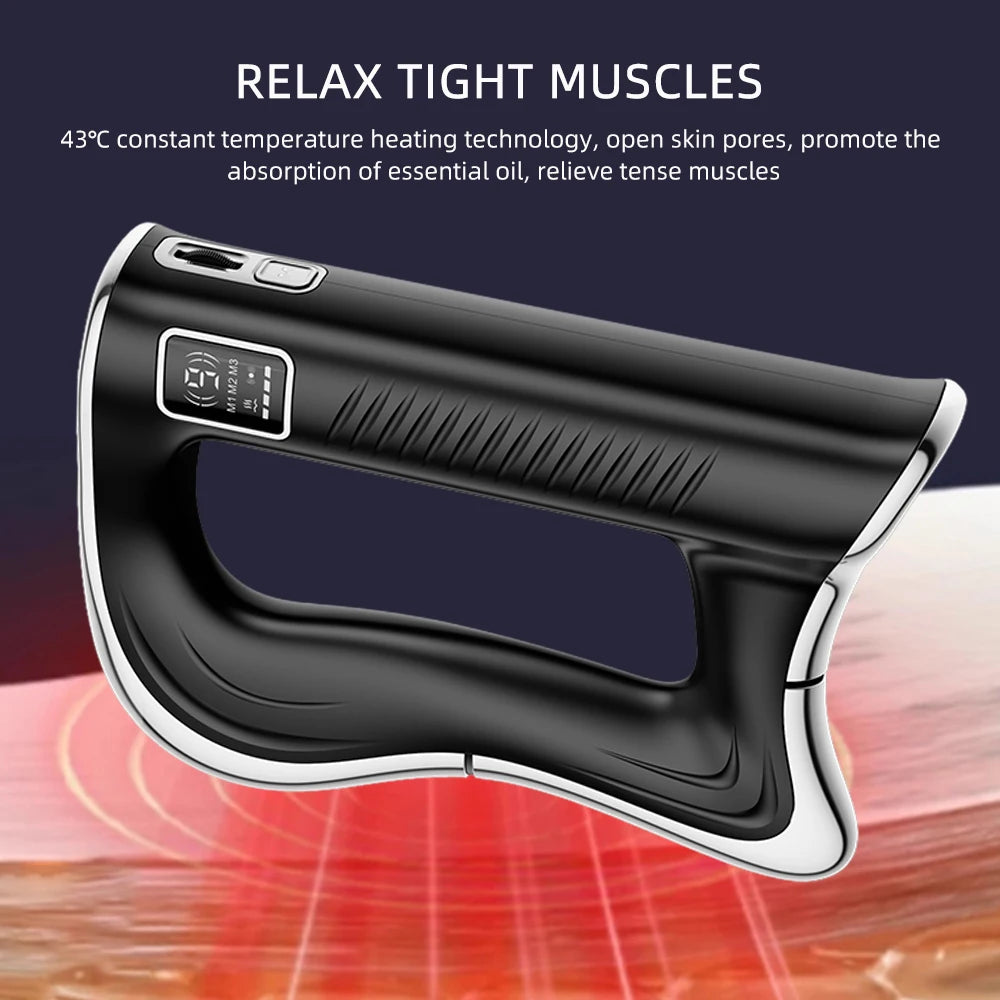 Electric Fascia Knife Massager High Frequency Vibration Muscle Scraper