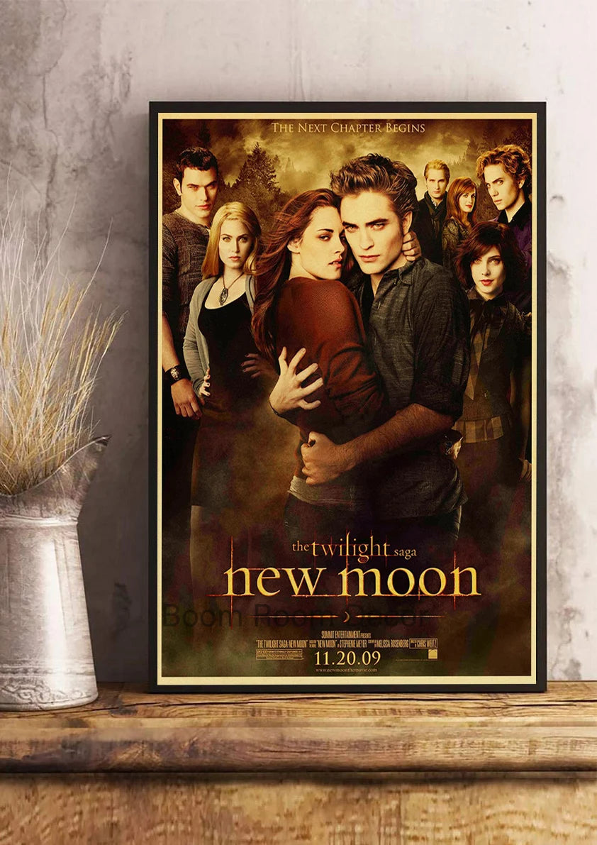 Film TV Movie Twilight Vintage Posters Wall Bedroom Painting Nostalgia Decor Aesthetic Cartoon Art Gift Print Art Wall Paintings