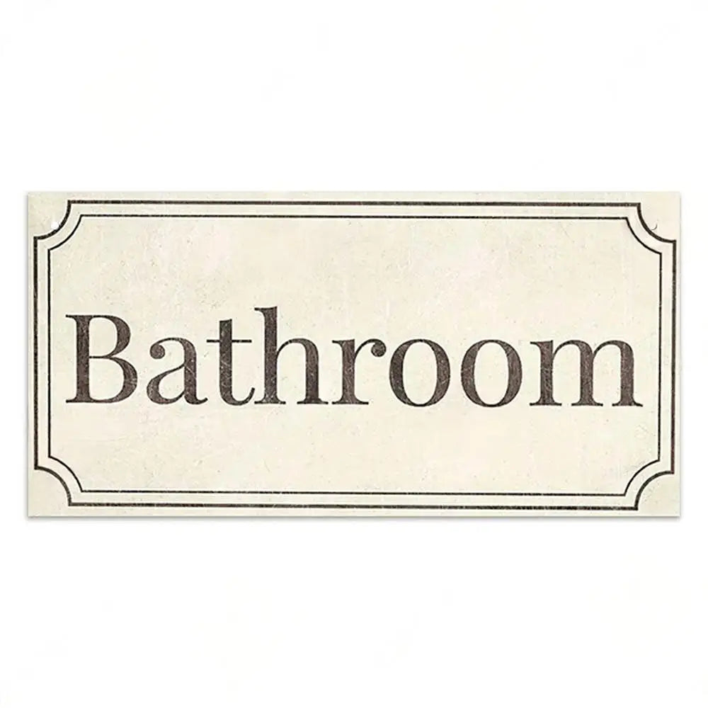 Home decor Toilet Signs Wooden Hanging Plaque Decorative Plaque for Toilet Door Hanging Sign Wood In Bar Pub Beach decor
