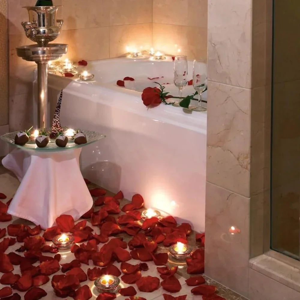 Colorful Artificial Rose Petals, Bulk