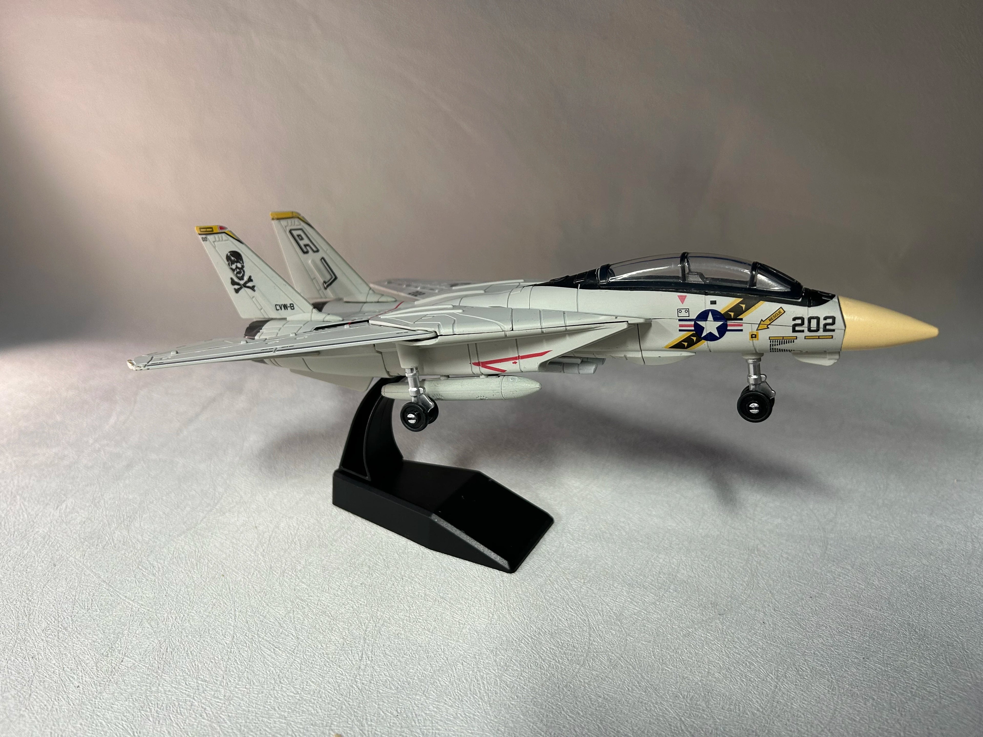Model 1/72 American Plane F14 Panda Multi Purpose Fighter Non Glued Pre Colored Assembly Model Building Souvenir Collection