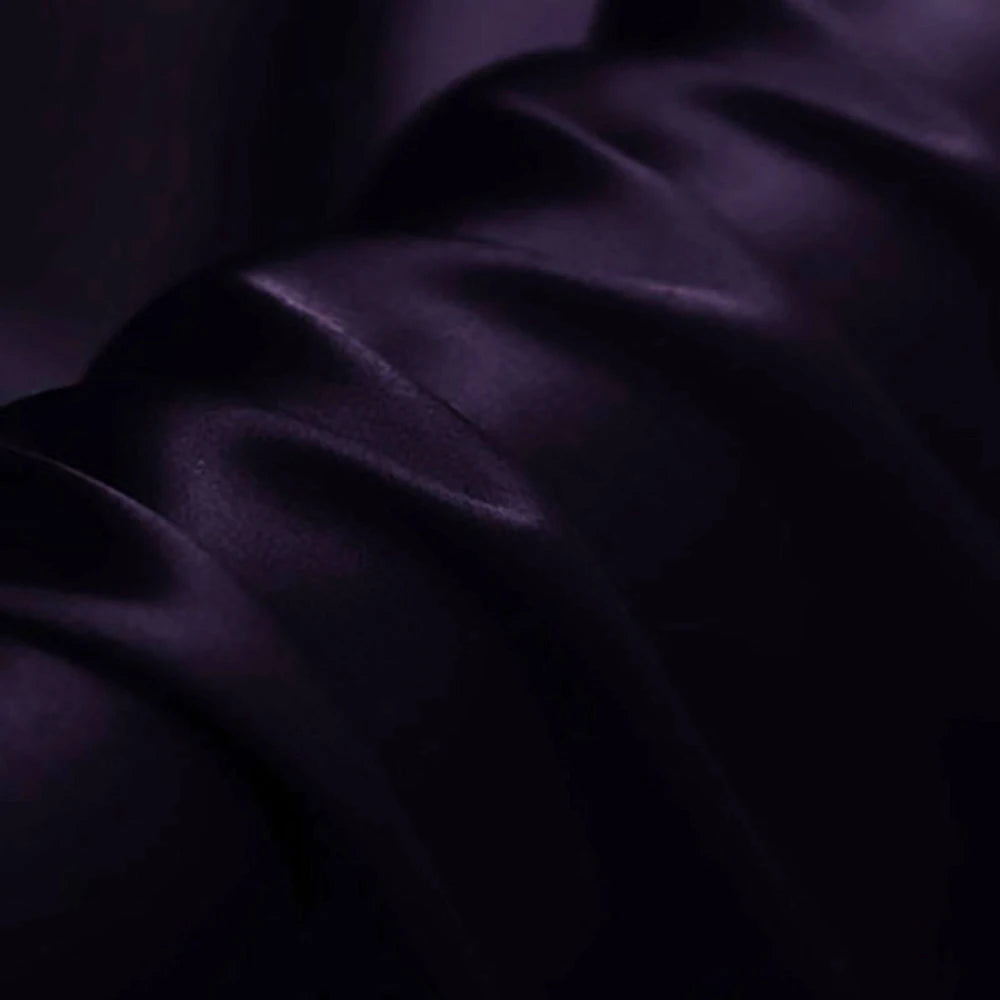 CISULI Pure Silk Stretch Satin Fabric,16momme,Width 140cm,Silk Lycra,Shirt and Dress Cloth Material