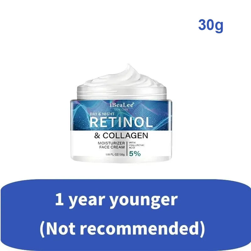Retinol Anti-wrinkle Cream For Men Collagen Anti-Aging Removal Face & Neck Wrinkle Efficient Moisturize Firming Korean Skin Care