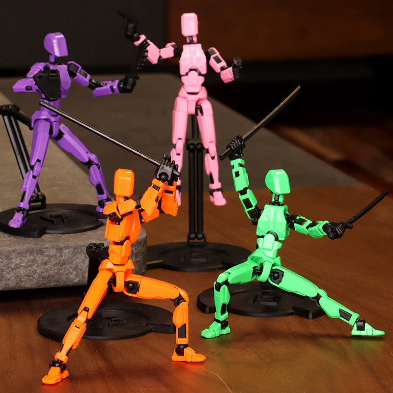 Dummy 13 Multi Jointed Movable Robot 3D Printed Mannequin