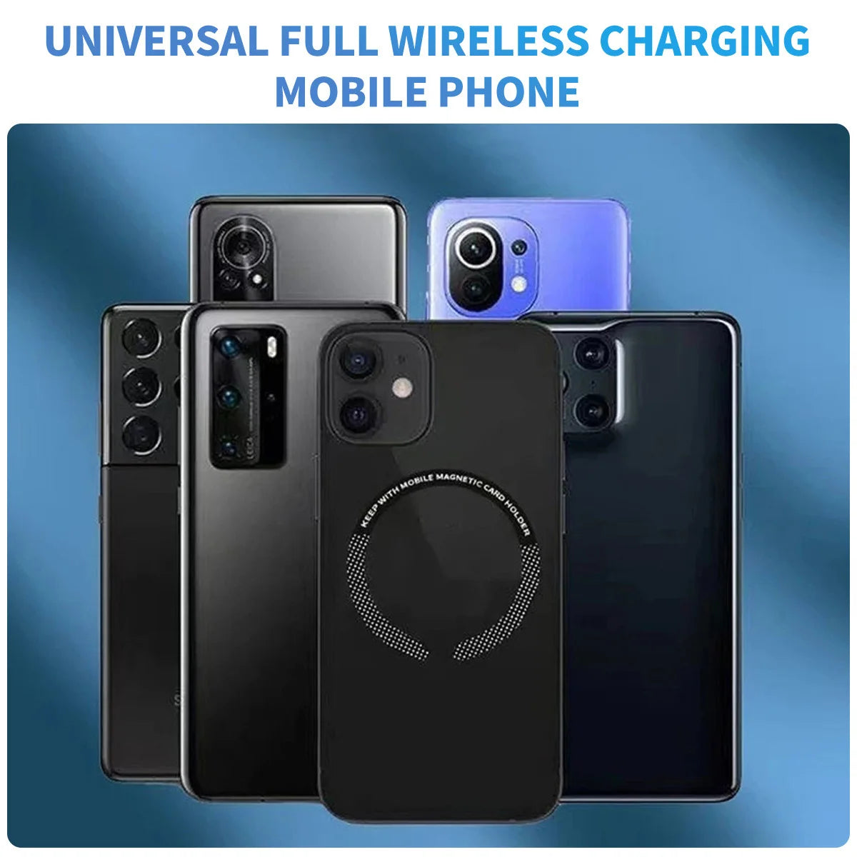 1PC/3PCS Stainless Steel Universal Magnetic Metal Plate Ring For Magsafe Wireless Charger Iron Sheet Sticker Car Phone Holder