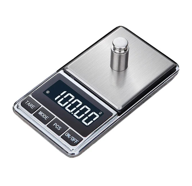 Electronic Pocket Jewelry Scale Balance Gram 0.01/0.1g Accuracy for Gold Precision Mini Pocket Scale Smart Kitchen Weight Scales