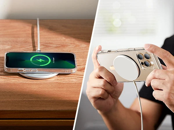 ESR for MagSafe Ring Magnet (HaloLock) Universal Magnetic Wireless Charger Kit for iPhone 17/16/15/14/13/12&Galaxy S26/25/24/23