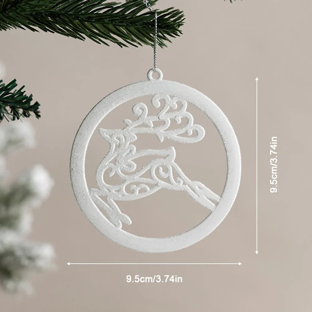 Durable Christmas Tree Pendant Home Decor Christmas Scene Arrangement Decorative Supplies Multi Style Christmas Tree Accessory