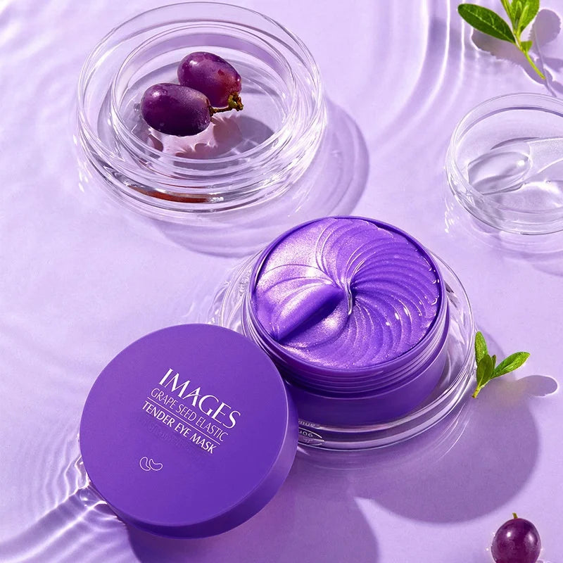 Grape Collagen Eye Masks, 60 Pieces