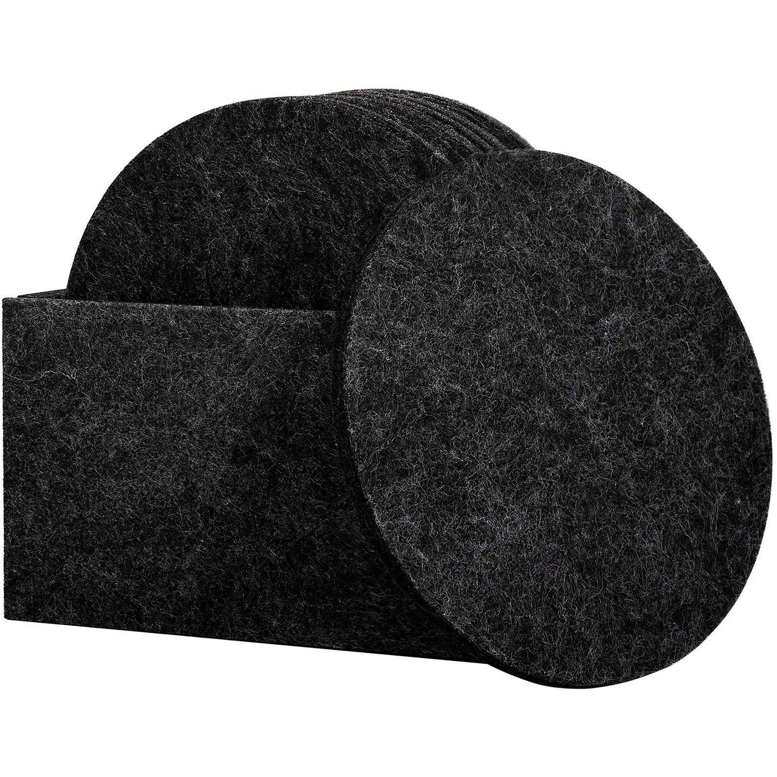Round Felt Coaster Dining Table Protector Pad Heat Resistant Cup Mat Coffee Tea Hot Drink Mug Placemat Kitchen Accessories