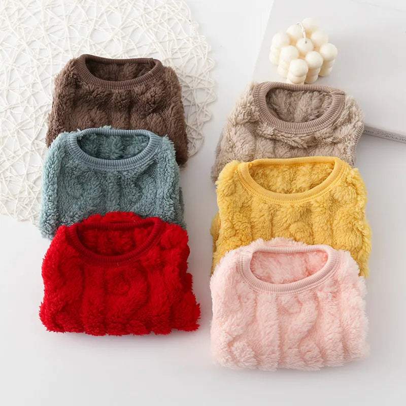 Soft Cozy Cat Clothes Autumn Winter Warm Fleece Sweatshirt for Small Dogs Puppy Kitten Jacket Coat Pet Sphynx Costume Sweater